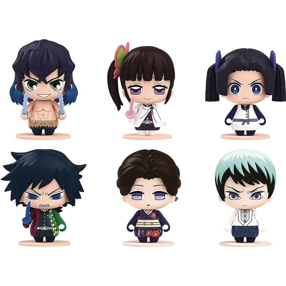 DEMON SLAYER KIMETSU NO YAIBA POCKET MAQUETTE SERIES 5 SET OF 6 FIGURES DISPLAY